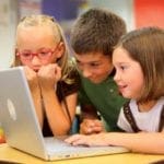 Children at school