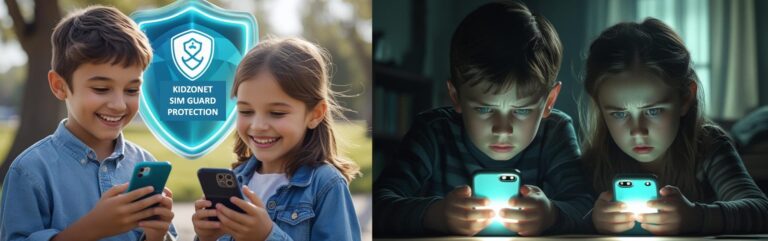 KIDZONET’s SIM solution to keep children safe and offer parents peace of mind